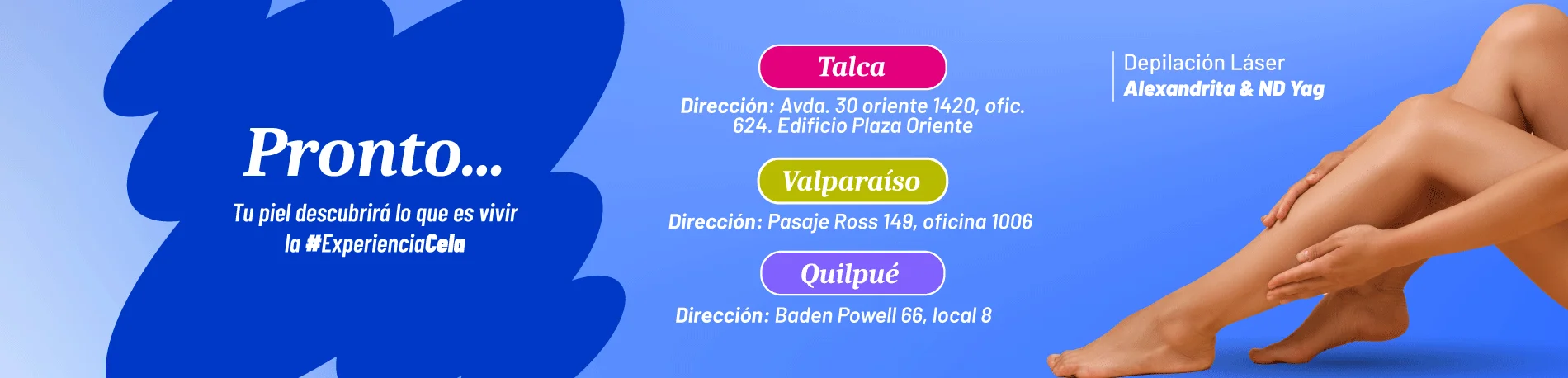 Prontos 1: Talca, Valparaíso y Quilpué