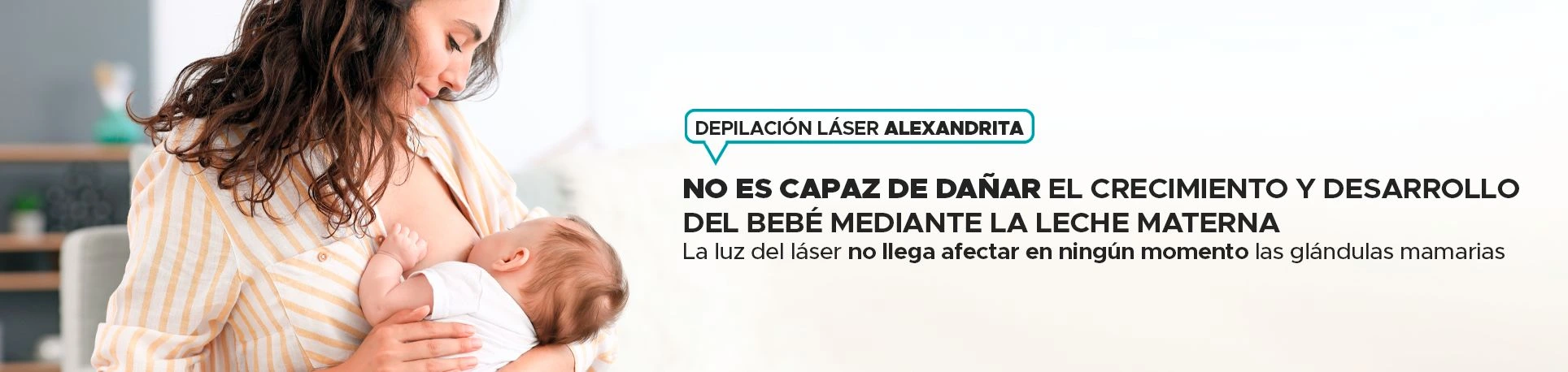 Puedo depilarme con laser si estoy amamantando